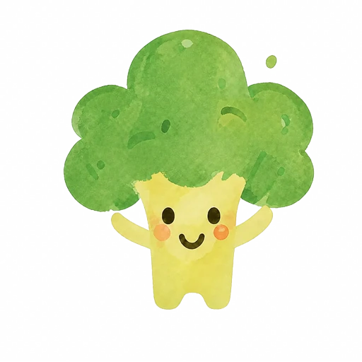 Ilustração de brócolis